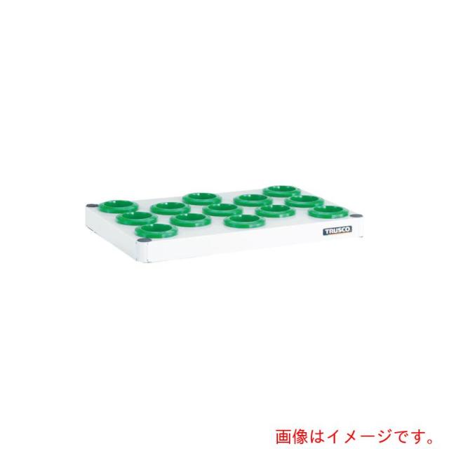 トラスコ中山（TRUSCO）　ツールワゴン　フェニックスワゴン　棚板　６００Ｘ４００　ＮＴ−５０　ヤンググリーン　【品番：PEW-TL64A-YG】