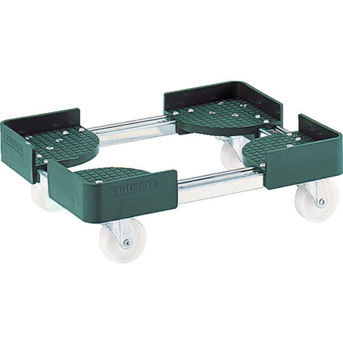 トラスコ中山（TRUSCO）　伸縮式コンテナ台車 内寸400-500×500-600 SUS製　【品番：FCD-4050SUS】