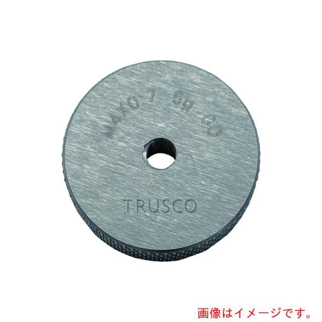 【メール便対応】トラスコ中山（TRUSCO）　ねじ用リングゲージ　通り　６ｇ　Ｍ６×１．０　【品番：TRGO6G-M6X1.0】