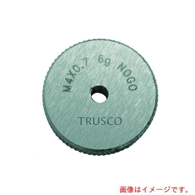 【メール便対応】トラスコ中山（TRUSCO）　ねじ用リングゲージ　止まり　６ｇ　Ｍ６×１．０　【品番：TRNGO6G-M6X1.0】