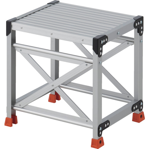 トラスコ中山（TRUSCO）　作業用踏台　１段　高さ０．５ｍ　天板５００×４００　【品番：TSF-155】 26,176円