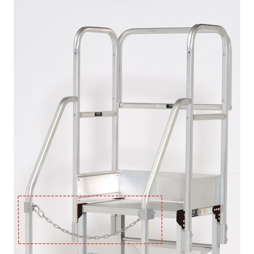 トラスコ中山（TRUSCO）　ＴＳＦ作業台専用端部感知チェーン　正面幅５００ｍｍ用　【品番：TSF-KC5】_1