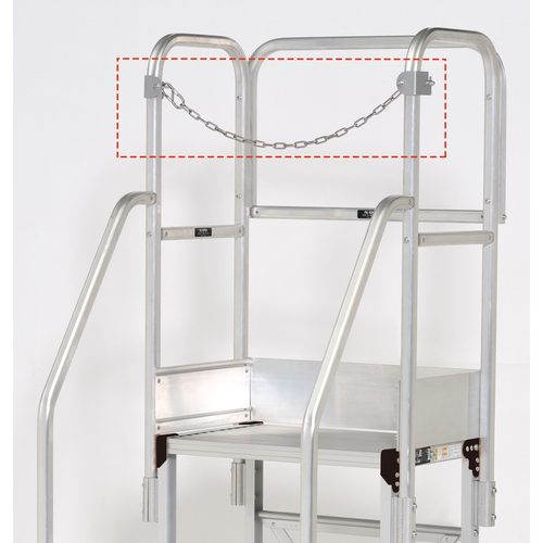 トラスコ中山（TRUSCO）　ＴＳＦ作業台専用端部感知チェーン　正面幅５００ｍｍ用　【品番：TSF-KC5】_2