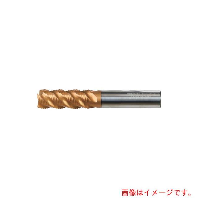 【メール便対応】トラスコ中山（TRUSCO）　高能率粗加工用ラフィングエンドミル（ねじれ角４５°）１８．０　【品番：TS50-THRFE4180】