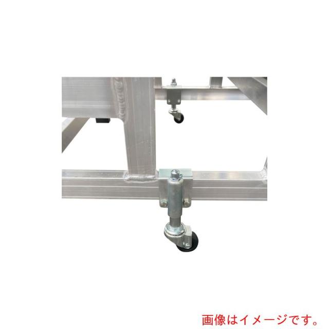 トラスコ中山（TRUSCO）　溶接一体構造型作業台用　スプリング式キャスター（４個１セット）　【品番：WTDB-SC】