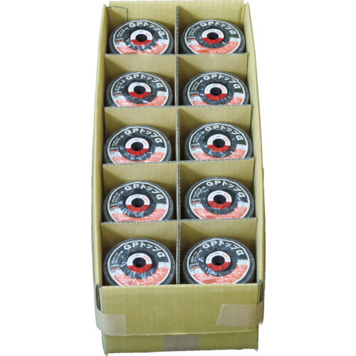 トラスコ中山（TRUSCO）　まとめ買い GPトップα アランダムΦ100 #12 100枚入　【品番：GP100AL-120-100P】