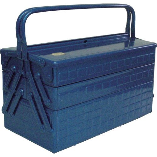トラスコ中山（TRUSCO）　3段式工具箱 412×220×343 ブルー　【品番：GT-410-B】