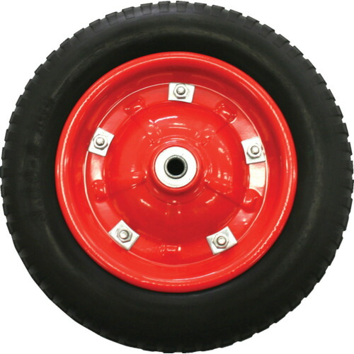 トラスコ中山（TRUSCO）　ボンベ台車用車輪 車輪Φ360 HT64 65 66N用　【品番：HT-NP360】