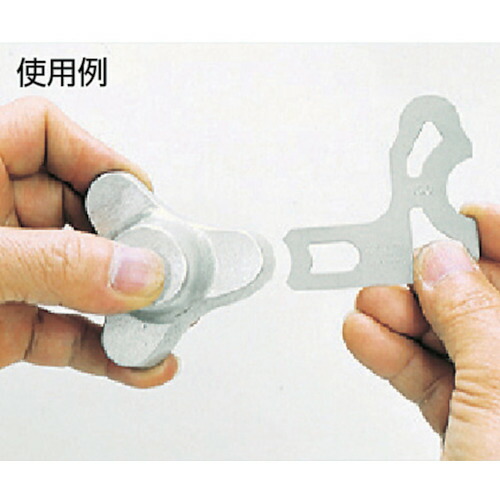 【メール便対応】トラスコ中山（TRUSCO）　ラジアスゲージ L型 測定範囲7.5〜13.0 12枚組　【品番：L300MB】