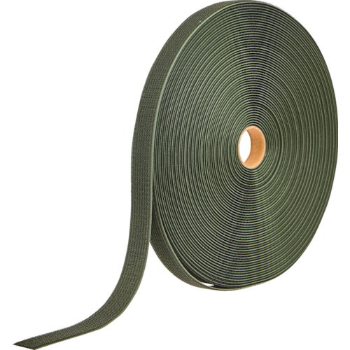 トラスコ中山（TRUSCO）　フリーマジック（R）結束テープ 片面 幅25mm×長さ25m OD　【品番：MKT-25B-OD】