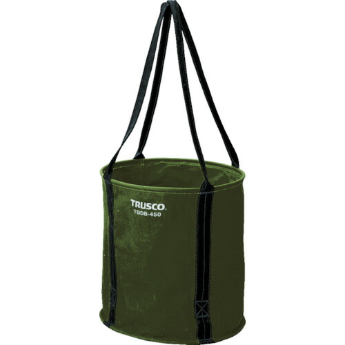 トラスコ中山（TRUSCO）　大型電工用バケツ オリーブドラブ Φ600×600　【品番：TBDB-600-OD】