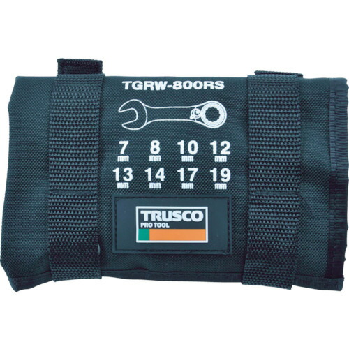 トラスコ中山（TRUSCO）　切替式ラチェットコンビネーションレンチセット（ショートタイプ）8本　【品番：TGRW-800RS】