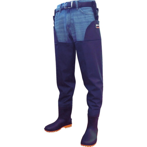 トラスコ中山（TRUSCO） PVC軽御勤め用ヒップウェーダー 28.0糎 【品番：THLW-280】