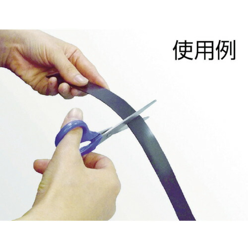 トラスコ中山（TRUSCO）　マグネットロール 糊付 t0.6mm×巾100mm×20m　【品番：TMGN06-100-20】_1