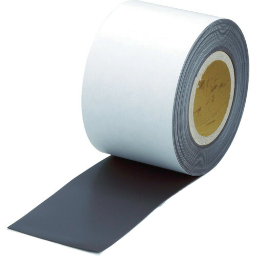 トラスコ中山（TRUSCO）　マグネットロール 糊付 t1.0mm×巾520mm×5m　【品番：TMGN1-500-5】