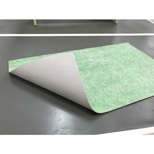 トラスコ中山（TRUSCO）　ノンスリップオイルキャッチャーマット 緑 500×900 10枚入　【品番：TOFP-5090-10】_1