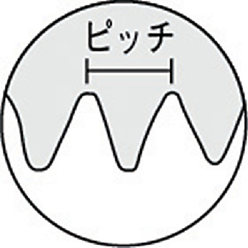 トラスコ中山（TRUSCO）　生爪北川用 B用 チャック15インチ P1.5mm　【品番：B-215】_1