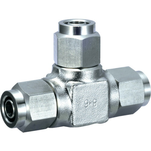 【メール便対応】トラスコ中山（TRUSCO）　SUSユニオンティ 適用チューブ径12×10　【品番：TS12-00UT】