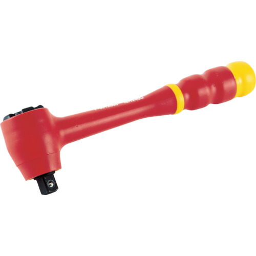 トラスコ中山（TRUSCO）　絶縁ラチェットハンドル 1/4　【品番：TZRH-2】