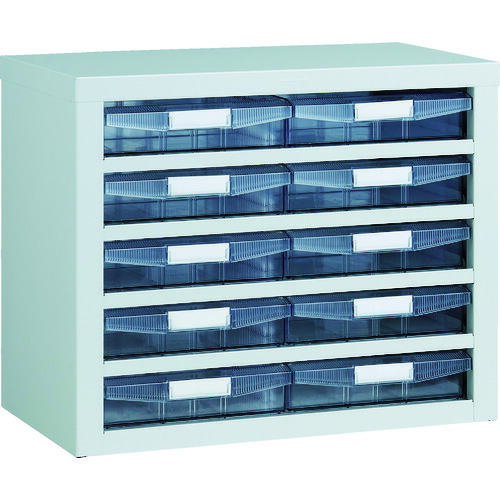 トラスコ中山（TRUSCO）　引出しユニット 553×307×H444 AW2×10 W　【品番：VA-45BWN】