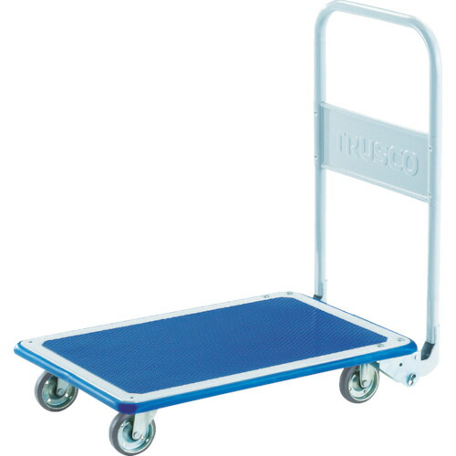 トラスコ中山（TRUSCO）　プレス製台車 ドンキーカート 折りたたみ式ワイドハンドル740×480　【品番：WD150N】