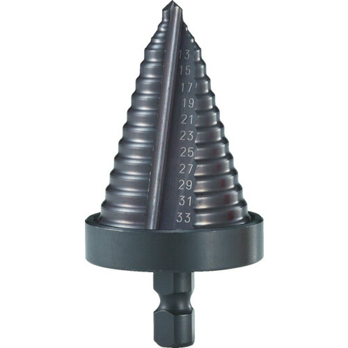 ＴＲＵＳＣＯ ナイスマイティ 28ｍｍ ドライバービットタイプ 2S-NMS-28EG-H 穴あけ工具・ステップドリル TRUSCO ナイスマイティ 28mm ドライバービットタイプ 2S-NMS-28EG-H