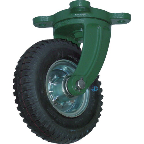 トラスコ中山（TRUSCO）　鋼鉄製運搬車用空気タイヤ 鋳物金具自在Φ223（2.50-4）　【品番：OARJ-223】