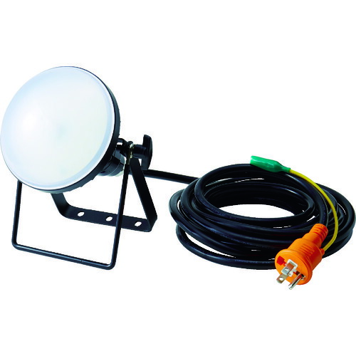 トラスコ中山(TRUSCO) LED投光器 DELKURO 20W 10m アース付 2 トラスコ中山(TRUSCO) LED投光器 DELKURO 20W 10m アース付 2