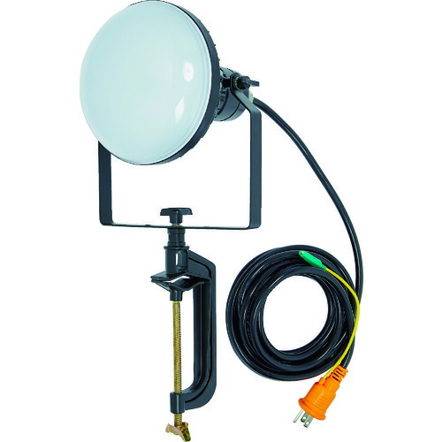 トラスコ中山（TRUSCO）　LED投光器 DELKURO バイスタイプ 50W 5m アース付 2芯3芯両用タイプ　【品番：RTLE-505EP-V】