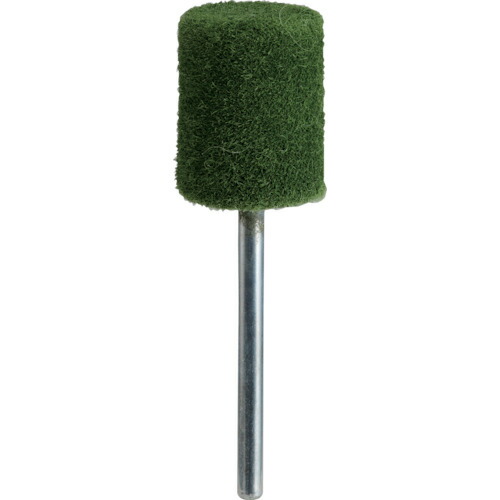 トラスコ中山（TRUSCO）　フェルトミニホイール 平型 Φ15 研磨用 緑色  （10個入）　【品番：SF1520S-B】