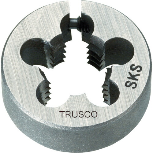 トラスコ中山（TRUSCO）　管用平行ダイス SKS 75径 11/4PS11　【品番：TKD-75PS11/4-11】