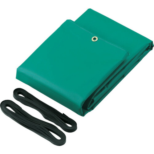 トラスコ中山（TRUSCO）　トラックシートα 2t用 幅2300mm×長さ3.6m 緑　【品番：TS-2TA GN】