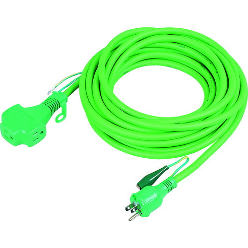 TRUSCO(トラスコ) トリプルポッキン延長コード 20m 極太ソフト電線 黒 TTP-20E-BK | TRUSCO(トラスコ) トリプルポッキン延長コード 10m 極太