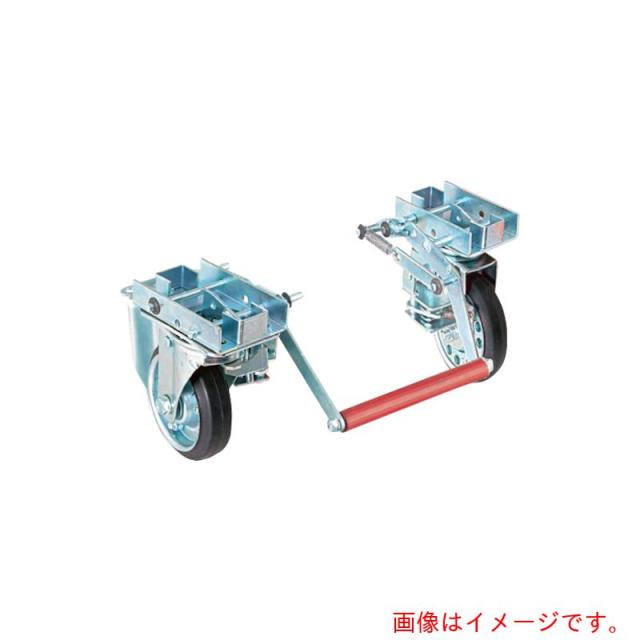 トラスコ中山（TRUSCO）　TRUSCO　プレス製台車　ドンキーカート２００番用　ブレーキ自在車輪付　【品番：200NJB】