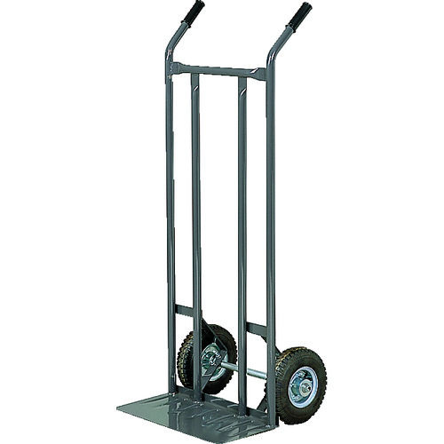 トラスコ中山（TRUSCO）　TRUSCO　スチールパイプ製二輪車　均等荷重１５０ｋｇ　Ｈ１２１０　すくい板２０５×４７０　【品番：3011】