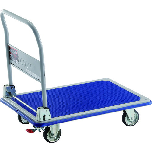 トラスコ中山（TRUSCO）　TRUSCO　プレス製台車　ドンキーカート　折りたたみ式９１５×６１５　ストッパー付　【品番：301NS】