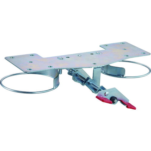 トラスコ中山(TRUSCO) TRUSCO プレス製台車 ドンキーカート用リング式ストッパー 自在2輪用 【品番:400JRS】