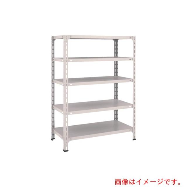 トラスコ中山（TRUSCO）　TRUSCO　スチールラック　軽量棚開放型　Ｗ８７５ＸＤ４５０ＸＨ１２００　５段　ネオグレー　【品番：43X-15】 15,155円