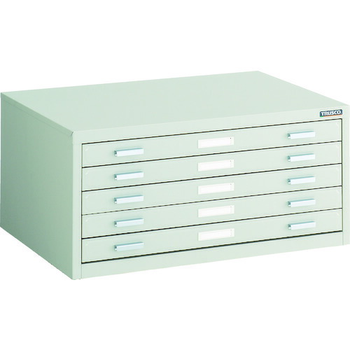 トラスコ中山（TRUSCO）　TRUSCO　マップケース　スチール　Ａ２Ｘ５段　６９６Ｘ４８０ＸＨ３３０　【品番：A2-1W5】