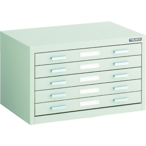 トラスコ中山（TRUSCO）　TRUSCO　マップケース　スチール　Ａ３Ｘ５段　５４１Ｘ３６０ＸＨ３３０　【品番：A3-1W5】