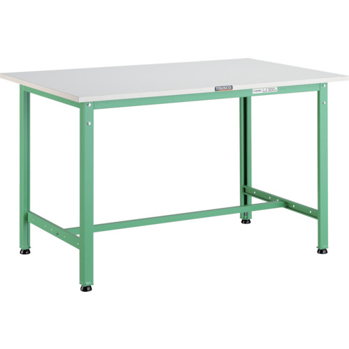 トラスコ中山（TRUSCO）　TRUSCO　軽荷重作業台（３００ｋｇ）ＡＥ型　９００Ｘ４５０ＸＨ７４０　基本タイプ　ヤンググリーン色　【品番：AE-0945 YG】