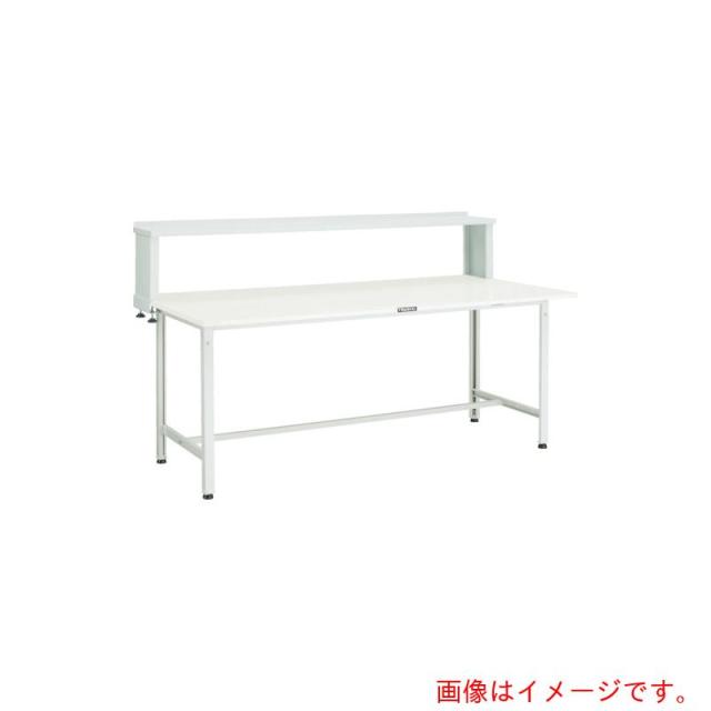 トラスコ中山（TRUSCO）　TRUSCO　軽荷重作業台（３００ｋｇ）ＡＥ型　９００Ｘ６００ＸＨ１０４４（全高）　上棚付　ダークグレー色　【品番：AE-0960YURB DG】 23,451円