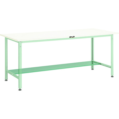 トラスコ中山（TRUSCO）　TRUSCO　ＡＥ型作業台用下棚　Ｗ１８００用　グリーン色　【品番：AELT-1800】_1