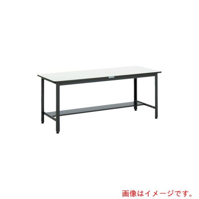 トラスコ中山（TRUSCO）　TRUSCO　中荷重作業台（５００ｋｇ）ＡＥＷ型　９００Ｘ６００ＸＨ７４０　基本タイプ　ダークグレー色　【品番：AEWP-0960】