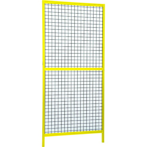 トラスコ中山（TRUSCO）　TRUSCO　アルミ安全フェンス　間口１０００ｍｍＸ高さ１８００ｍｍ　ピッチ３０　イエロー　【品番：AF1810-Y】