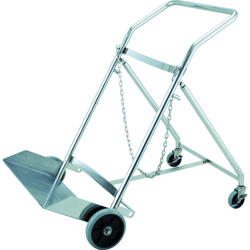 トラスコ中山（TRUSCO）　TRUSCO　ＳＵＳ３０４　ドラム缶運搬車　【品番：ASDR-1】