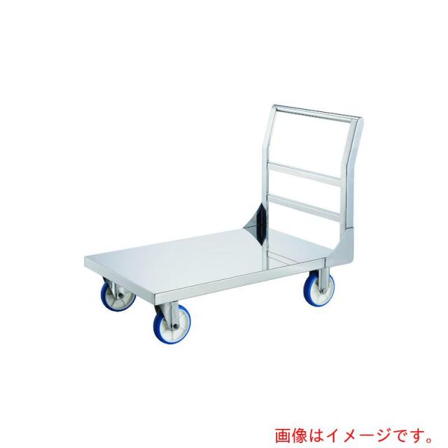 トラスコ中山（TRUSCO）　TRUSCO　ステンレス台車　オールＳＵＳ台車８００Ｘ４５０　耐寒仕様　【品番：ASUD-3C】