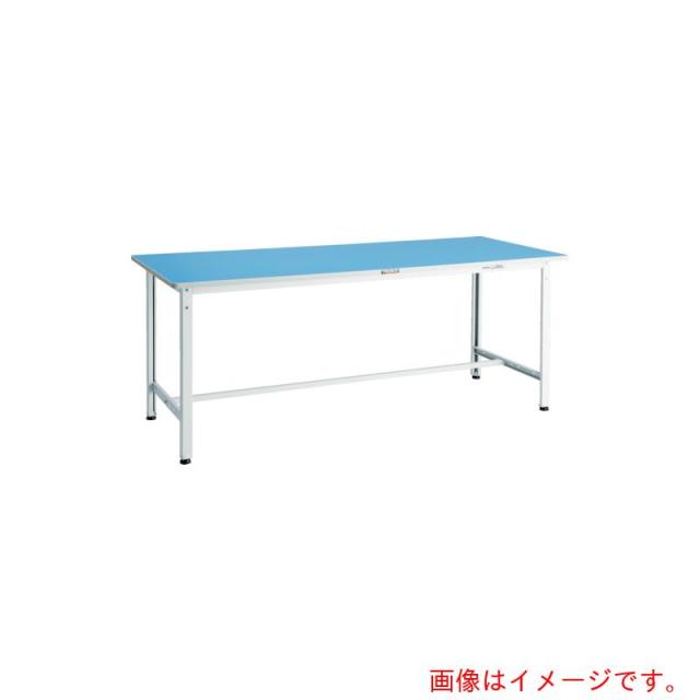 トラスコ中山（TRUSCO）　TRUSCO　軽荷重作業台（２５０ｋｇ）ＢＥ型　９００Ｘ６００ＸＨ７４０　基本タイプ　ホワイト色　【品番：BE-0960W】