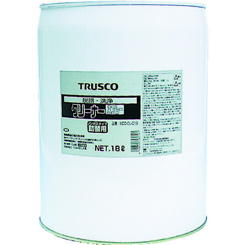 トラスコ中山（TRUSCO）　TRUSCO　αクリーナー　１８Ｌ　【品番：ECO-CL-C18】