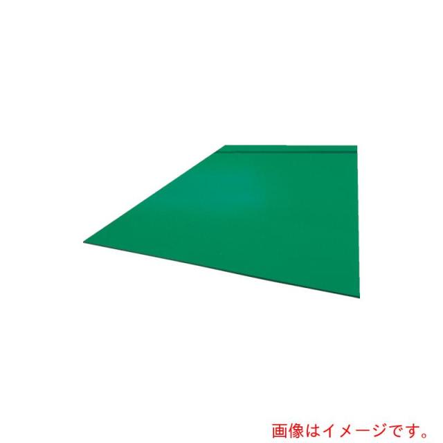 トラスコ中山（TRUSCO）　TRUSCO　作業台用ビニールマット　１５００Ｘ７００Ｘ２　グリーン　【品番：EML-1500】